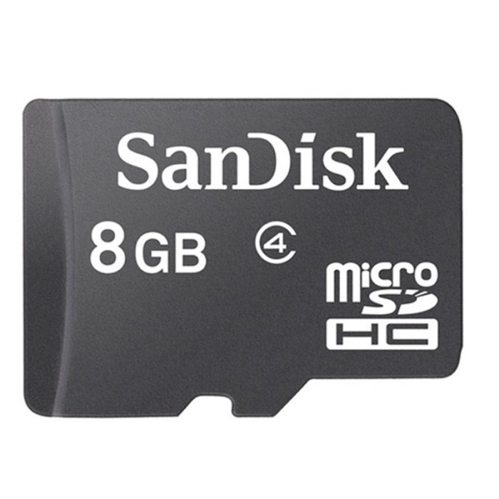 Карта памяти microSD SanDisk 8 Gb 4 Class