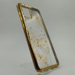 Силиконовый чехол Kings Bar со стразами Samsung A71 Butterfly