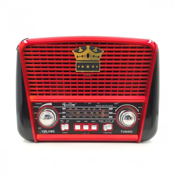 Многофункциональная колонка с FM-радио GOLON RX-455S