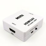 Преобразователь видеосигнала конвертер  HDMI на AV (3 тюльпана)