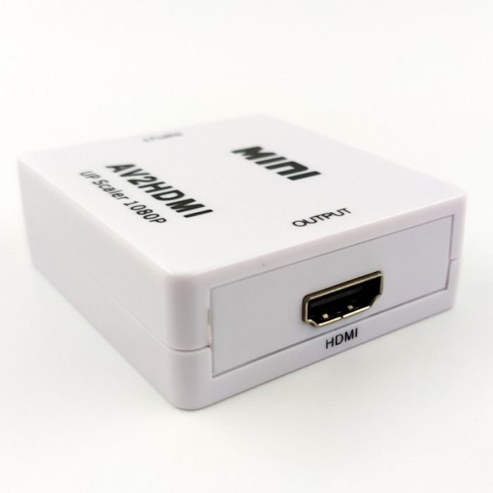 Конвертер видеосигнала AV(3 тюльпана) на HDMI