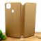 Кожаный противоударный чехол-книжка Nillkin для Xiaomi Redmi9C Gold