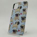 Люминесцентный чехол накладка LUXO MOPS Iphone 11 Blue