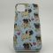 Люминесцентный чехол накладка LUXO MOPS Iphone 11 Blue