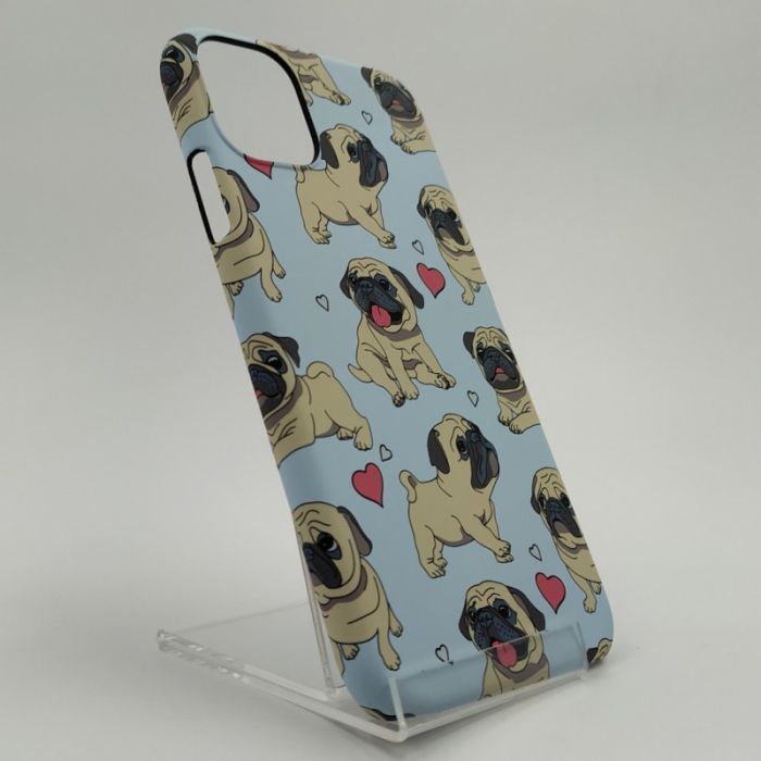 Люминесцентный чехол накладка LUXO MOPS Iphone 11 Blue