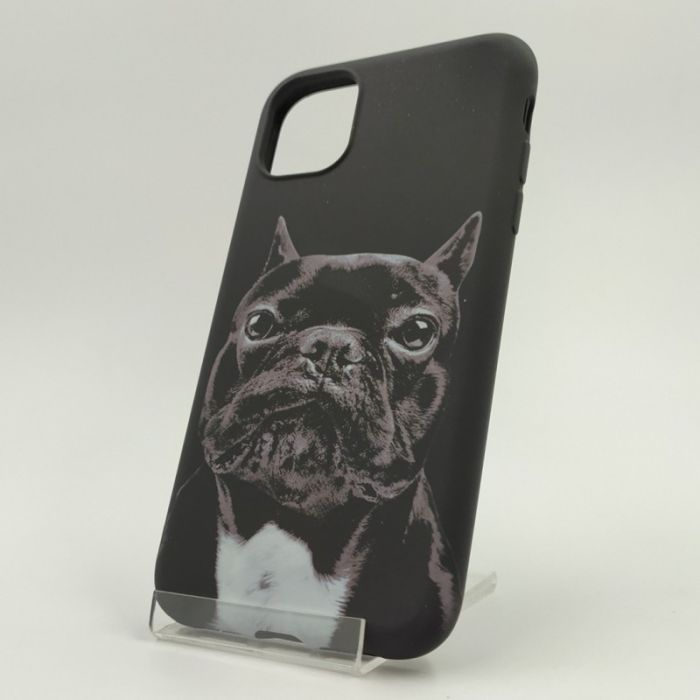 Люминесцентный чехол накладка LUXO Bulldog Iphone 11 Pro Max Black