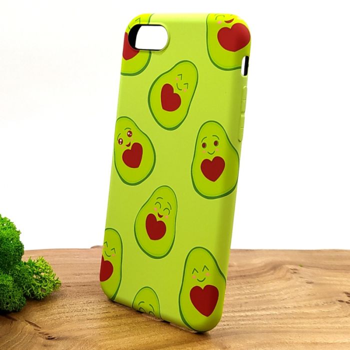 Люминесцентный чехол накладка LUXO Happy Avocado Iphone 7G