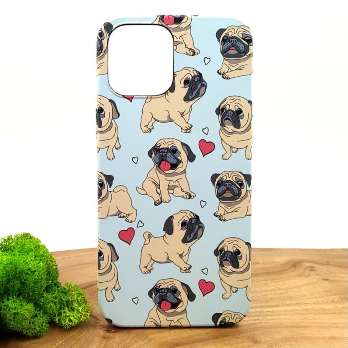 Люминесцентный чехол накладка LUXO MOPS для Iphone 12 Pro Max L12 Blue