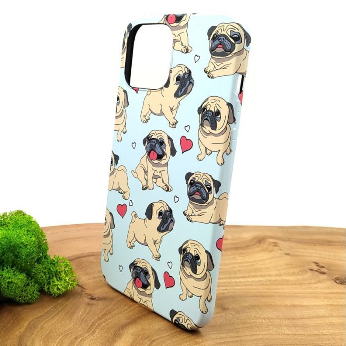 Люминесцентный чехол накладка LUXO MOPS для Iphone 12 Pro Max L12 Blue