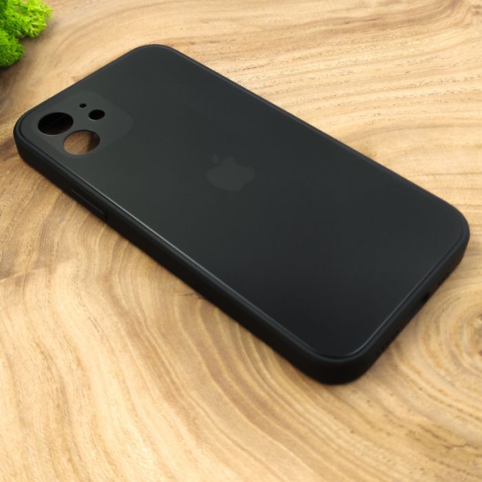 Матовый чехол накладка Носо Glass Case Matte для Apple iPhone 11 Black