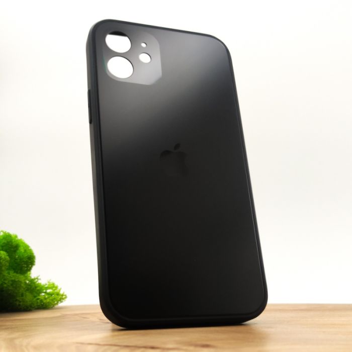 Матовый чехол накладка Носо Glass Case Matte для Apple iPhone 11 Black