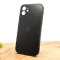 Матовый чехол накладка Носо Glass Case Matte для Apple iPhone 12 Black