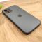 Матовый чехол накладка Носо Glass Case Matte для Apple iPhone 12 Gray
