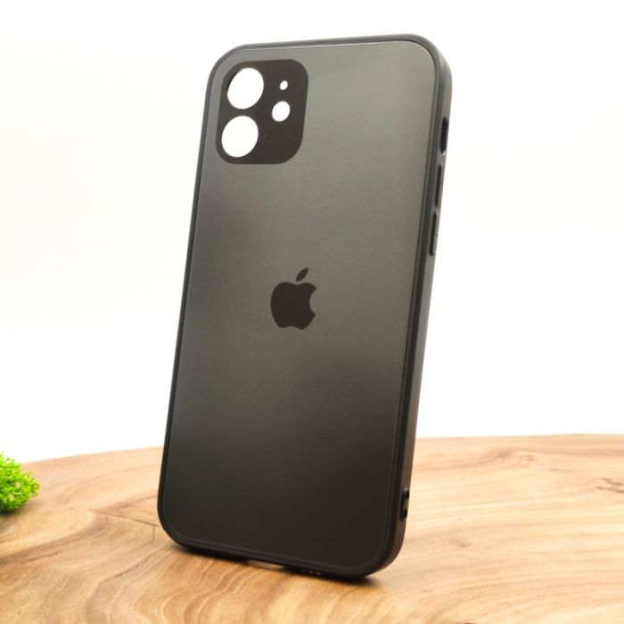 Матовый чехол накладка Носо Glass Case Matte для Apple iPhone 12 Gray