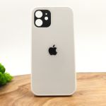 Матовый чехол накладка Носо Glass Case Matte для Apple iPhone 12 Mini White