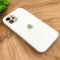 Матовый чехол накладка Носо Glass Case Matte для Apple iPhone 12 Mini White
