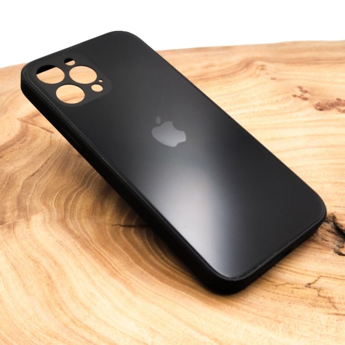 Матовый чехол накладка Носо Glass Case Matte для Apple iPhone 12 Pro Max Black