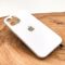 Матовый чехол накладка Носо Glass Case Matte для Apple iPhone 12 Pro Max White