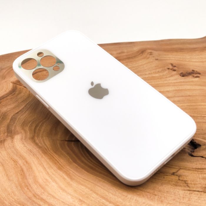 Матовый чехол накладка Носо Glass Case Matte для Apple iPhone 12 Pro Max White