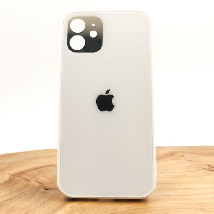 Матовый чехол накладка Носо Glass Case Matte для Apple iPhone 12 White