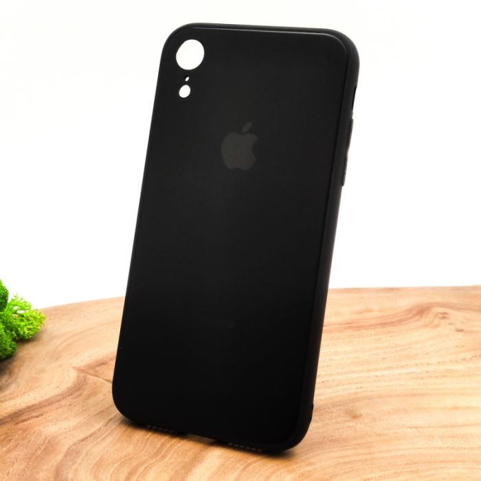 Матовый чехол накладка Носо Glass Case Matte для Apple iPhone XR Black