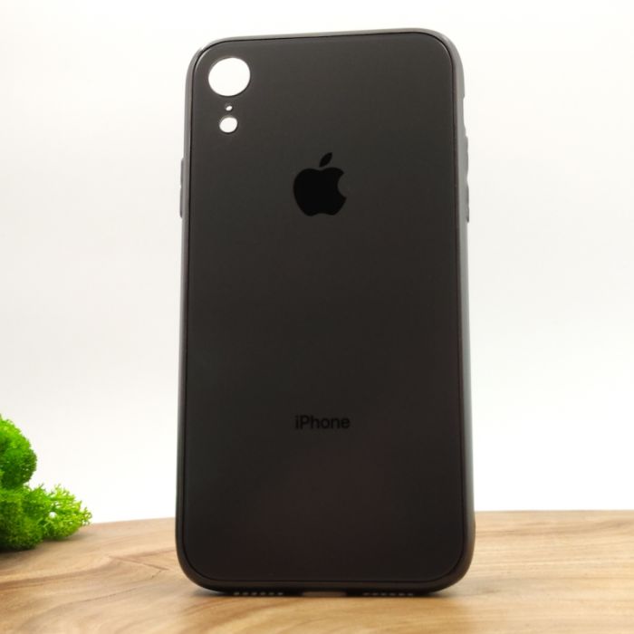 Матовый чехол накладка Носо Glass Case Matte для Apple iPhone XR Gray