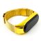 Металлический ремешок-браслет TCCG для Mi Band 5 Gold