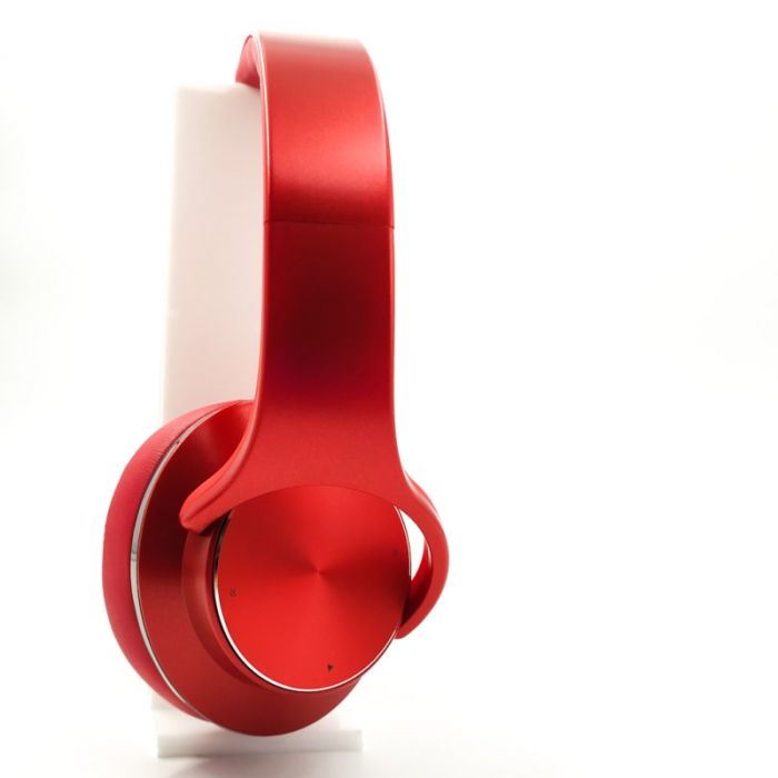 Накладные полноразмерные Bluetooth наушники с функцией колонки  SODO MH5 Red