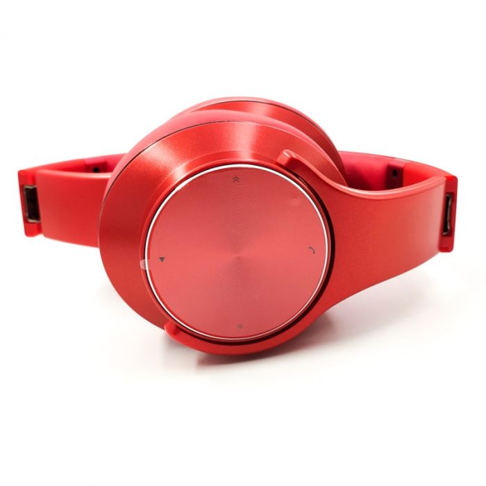 Накладные полноразмерные Bluetooth наушники с функцией колонки  SODO MH5 Red