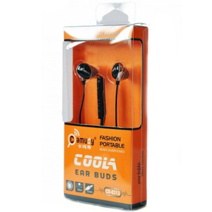 Наушники Camudy CD-E213 COOLA Black (Черный)
