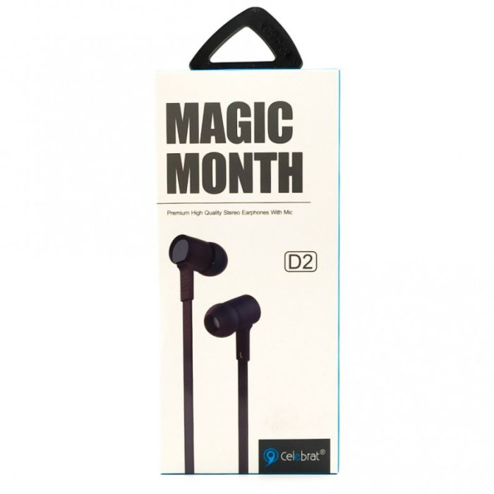 Наушники Celebrat Magic Wheel D1 Black (Черный)