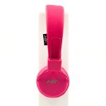 Накладные проводные наушники с микрофоном NIA A1 Pink