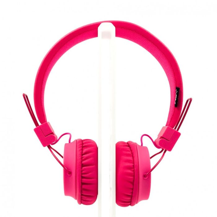 Накладные проводные наушники с микрофоном NIA A1 Pink