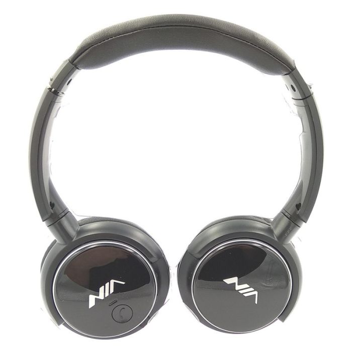 Наушники Nia Q1 Bluetooth + Mp3 плеер + Fm Black (Черный)