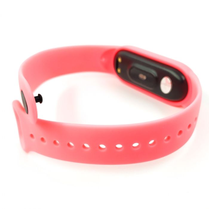 Силиконовый ремешок-браслет TCCG для Mi Band 5 Pink