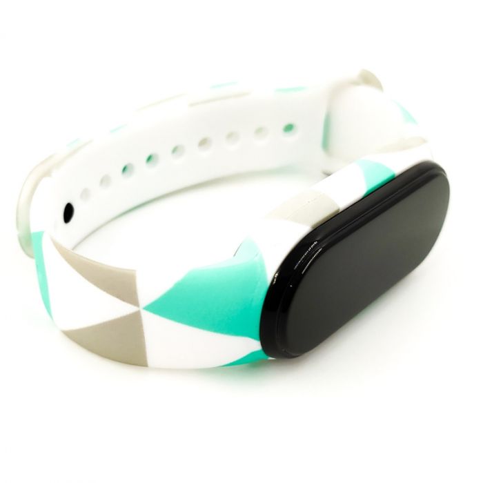 Силиконовый ремешок-браслет TCCG для Mi Band 5 Triangles