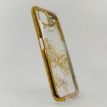 Силиконовый чехол Kings Bar со стразами Huawei P40 Lite Butterfly