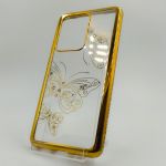 Силиконовый чехол Kings Bar со стразами Samsung S20 Ultra Butterfly