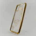 Силиконовый чехол Kings Bar со стразами Samsung A11 Butterfly