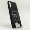 Люминесцентный силиконовый светящийся чехол-накладка LUXO Dog Samsung A50 Black