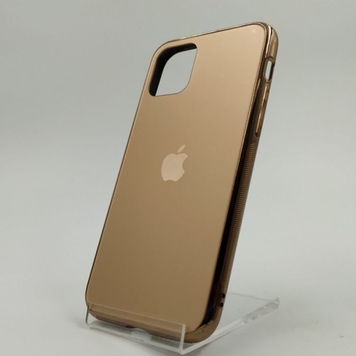 Мраморный чехол-накладка MOLAN MARBLE Iphone 11 Gold