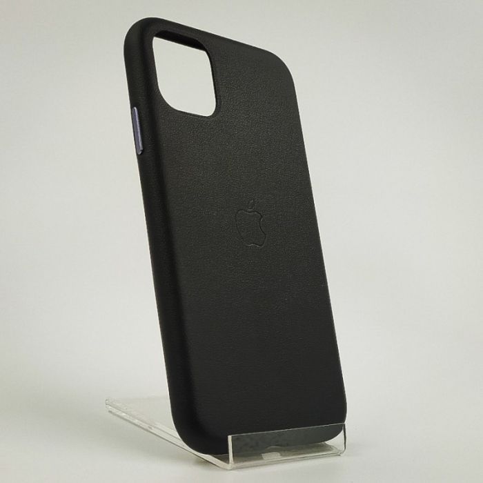 Оригинальный кожаный чехол-накладка Molan Leather Case for iPhone 11 Pro Max Black