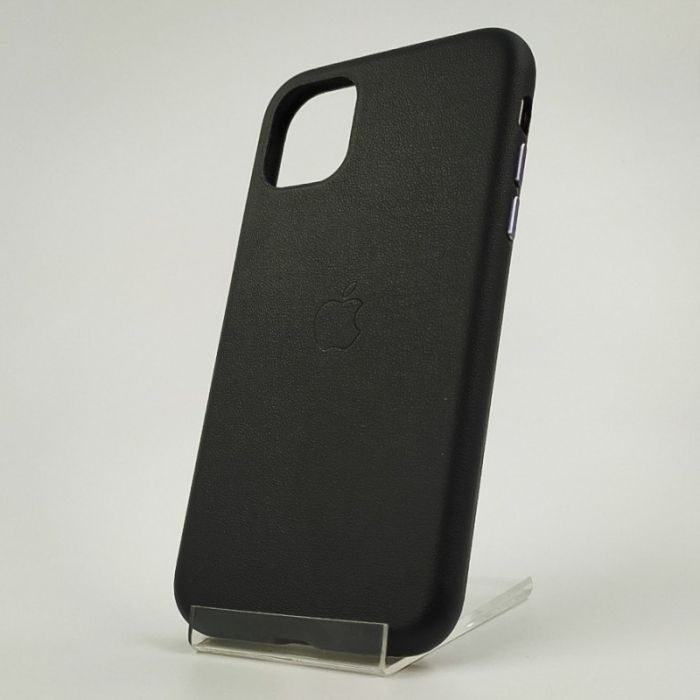 Оригинальный кожаный чехол-накладка Molan Leather Case for iPhone 11 Pro Max Black
