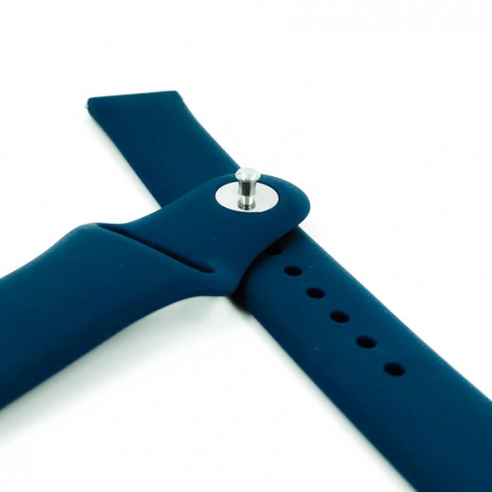 Универсальный силиконовый ремешок 20мм для фитнес брастета Amazfit Navy Storm