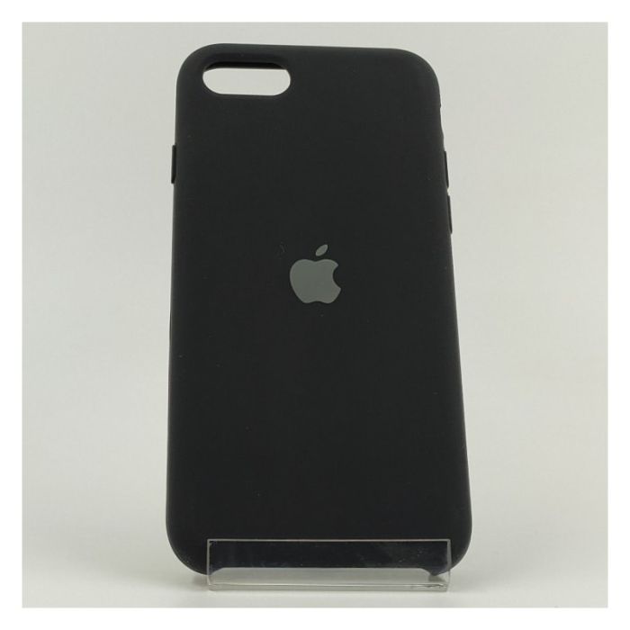 Оригинальный матовый чехол Silicone Case Iphone SE2020 Black
