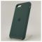 Оригинальный матовый чехол Silicone Case Iphone SE2020 Blue Green