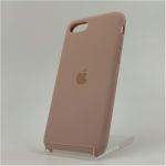 Оригинальный матовый чехол Silicone Case Iphone SE2020 Matte Pink