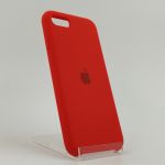 Оригинальный матовый чехол Silicone Case Iphone SE2020 Red