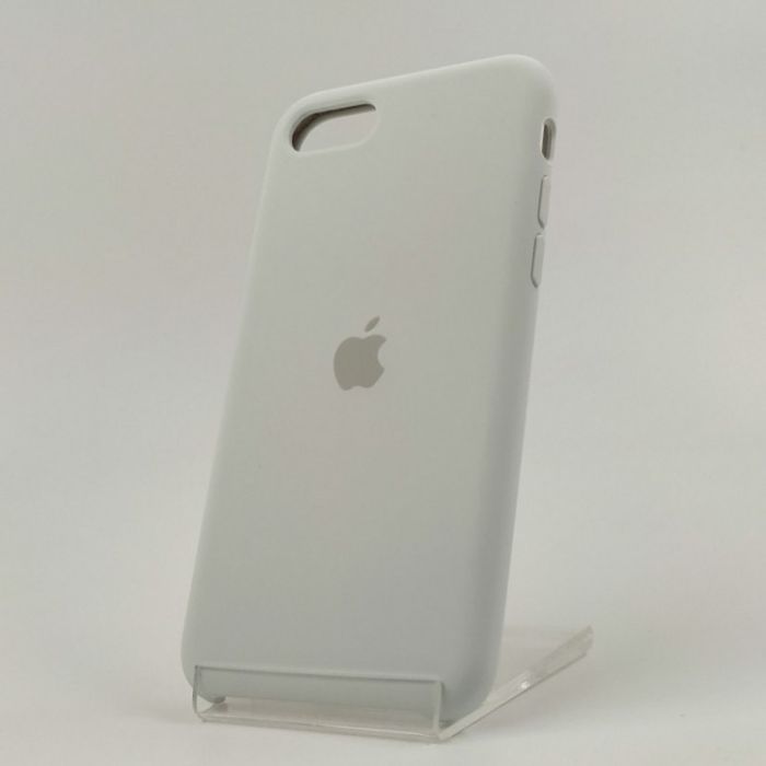 Оригинальный матовый чехол Silicone Case Iphone SE2020 White