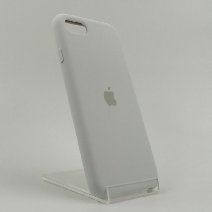 Оригинальный матовый чехол Silicone Case Iphone SE2020 White